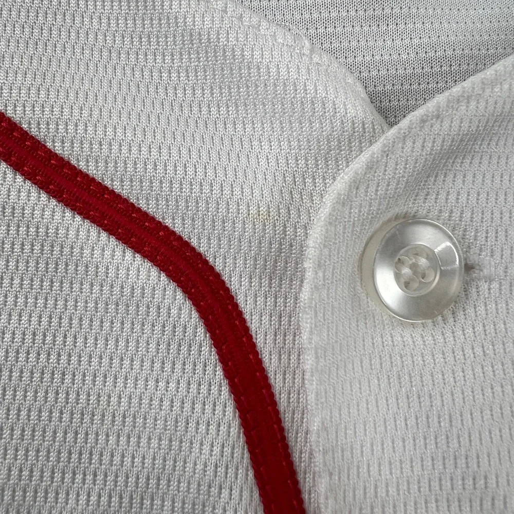 Nike White Red Boston Red Sox Jersey